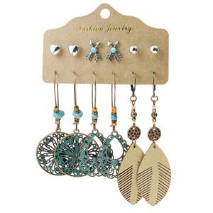 NEW! (6 Pairs) BOHO EARRINGS!